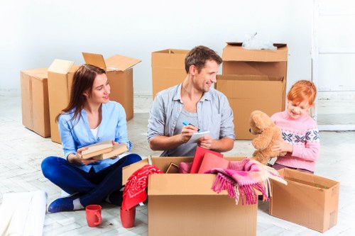Eco-friendly moving service supporting recycling in Tooting