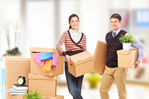 Packing and organising office contents for relocation