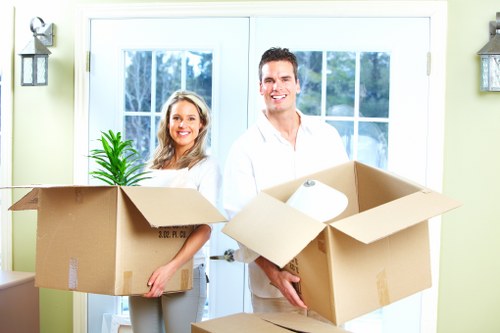 Local movers handling a flat move in Tooting with care